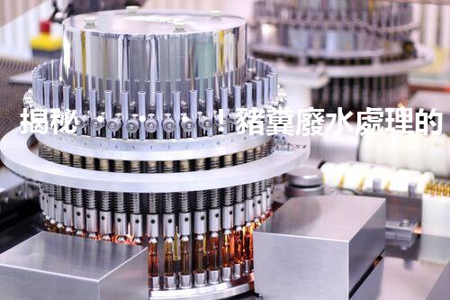 揭秘！豬糞廢水處理的以后之路